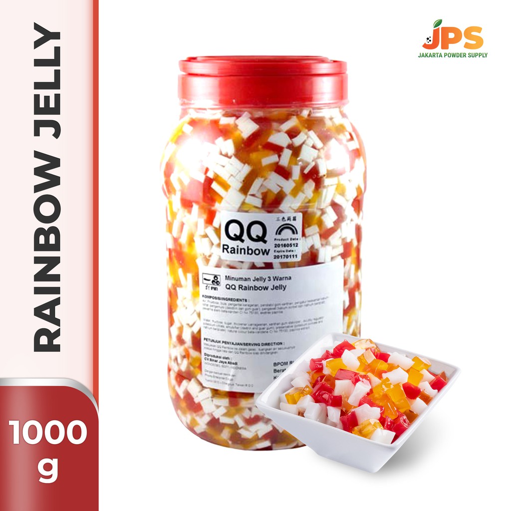 

Rainbow Jelly Konyaku (Topping Minuman) jps