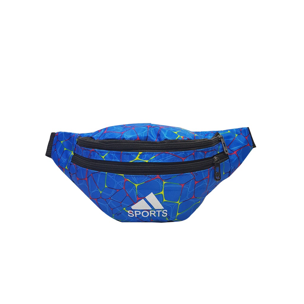 Waist Bag Sport Motif Import Tas Pinggang Original Tas Pergi Tas Olahraga Tas Santai f