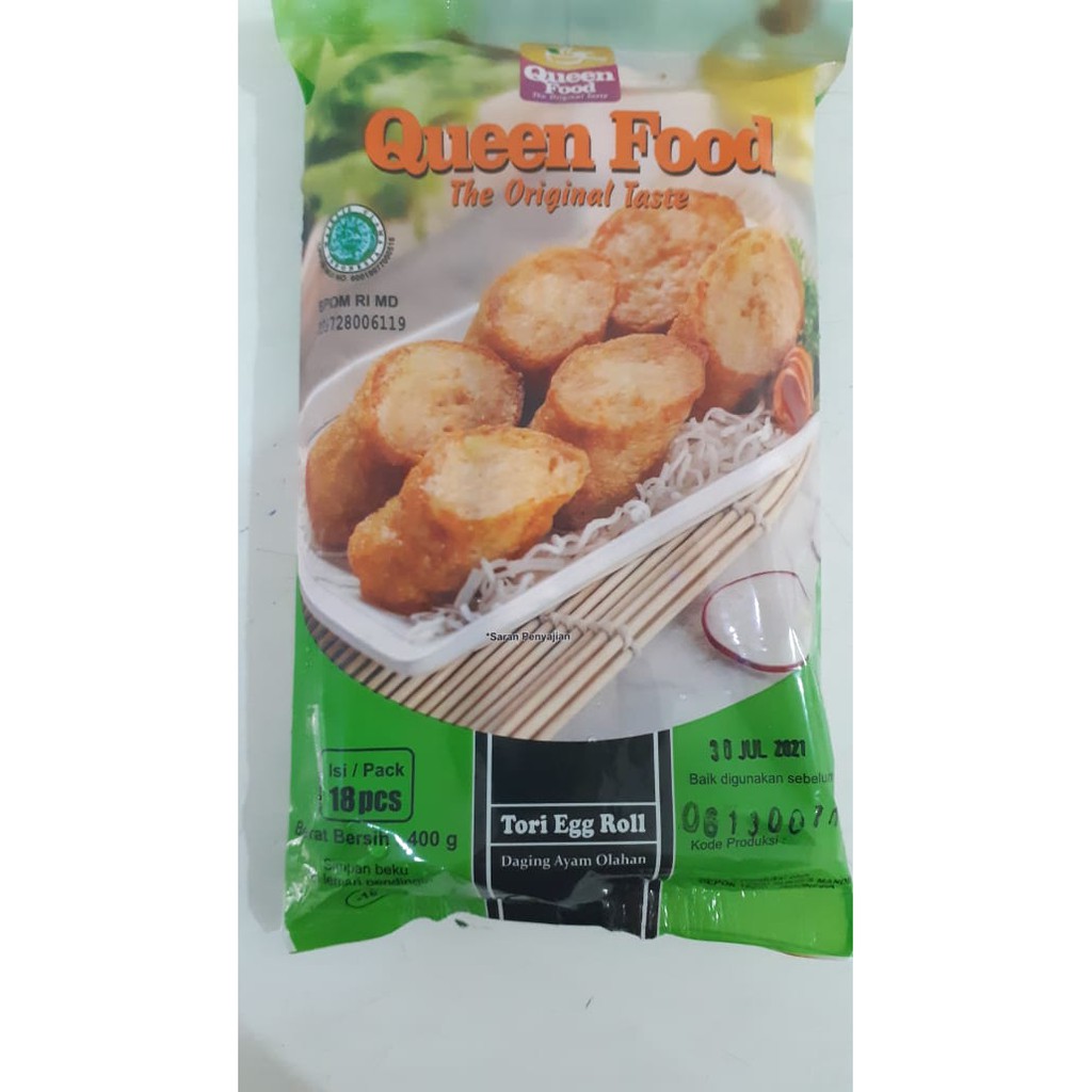 

Queen Food Tori Egg Roll 400gr