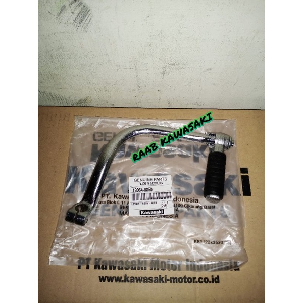 selaan engkolan kick stater zx130 zx 130 original kawasaki