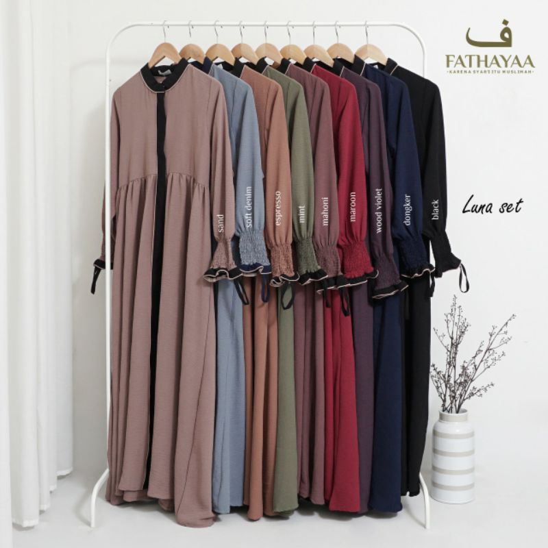 Gamis Luna Set Original Fathayaa Indonesia