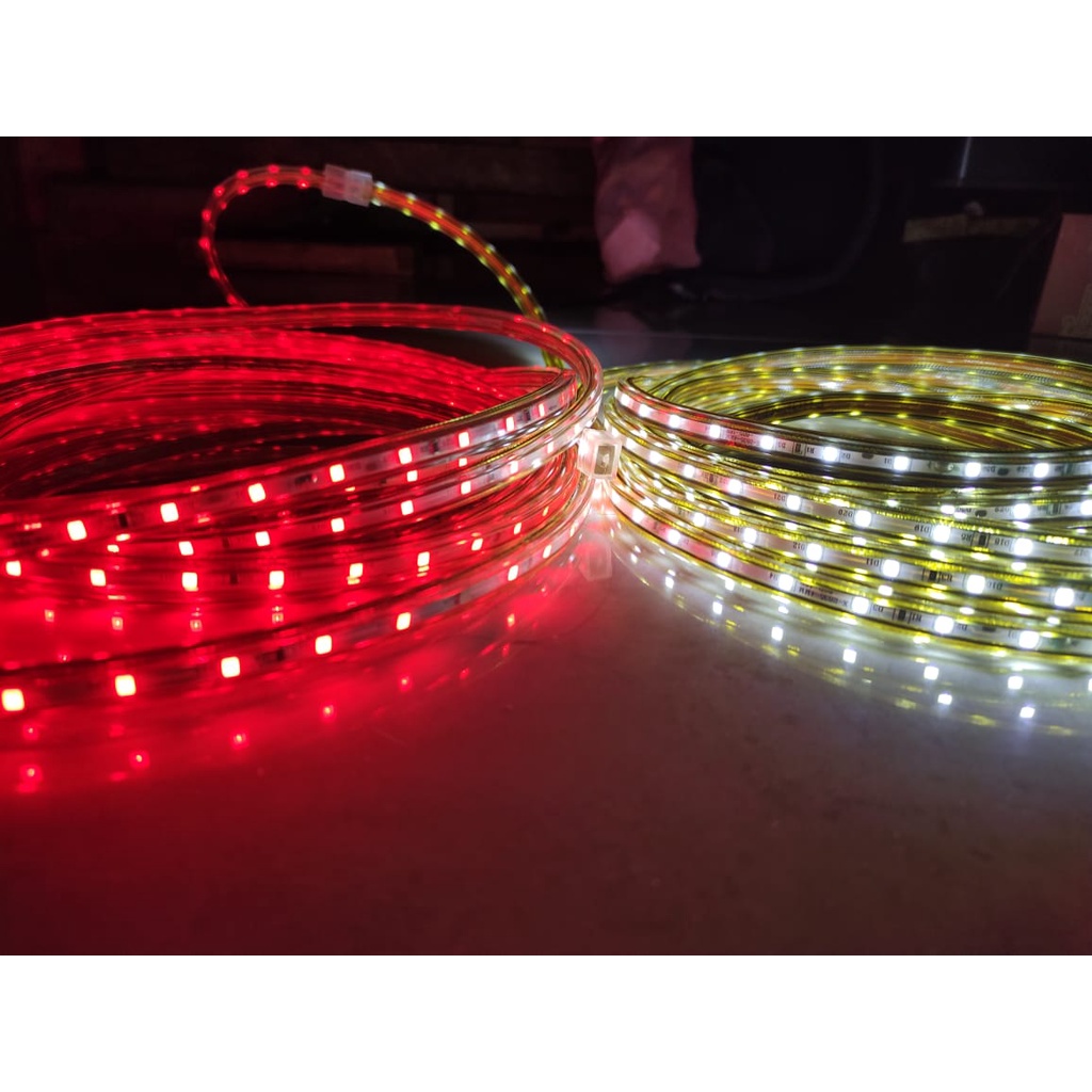 Lampu Strip Merah Putih / 2 Warna Bisa Request (Panjang 9 meter Lengkap Satu Set)