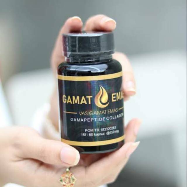 Vas Gamat Emas Collagen Asli Original Vas Gamat Emas Suplemen Pemutih Kulit Indonesia