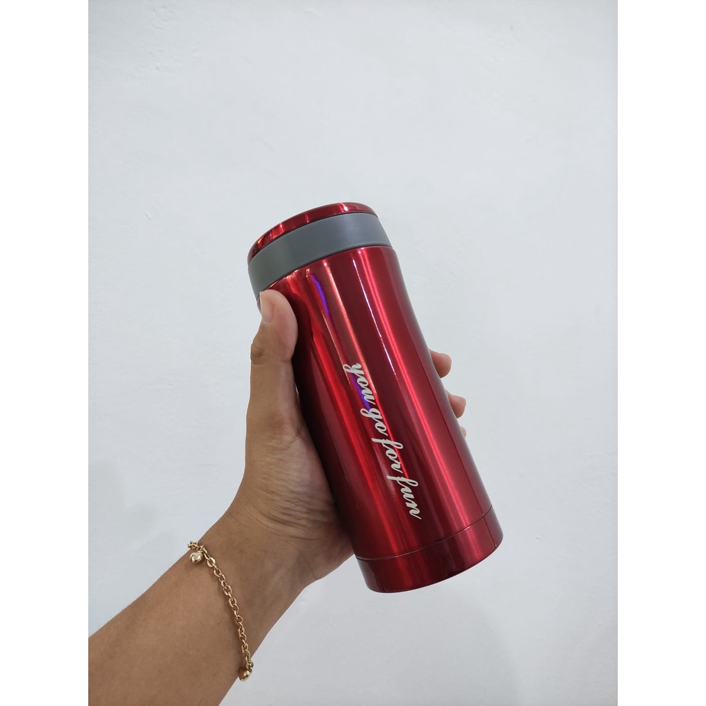 Termos Air Panas stainless Vacuum Flask Botol 350ml