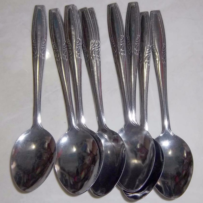 Sendok Makan stainless Tebal isi 1 lusin (12 pcs)