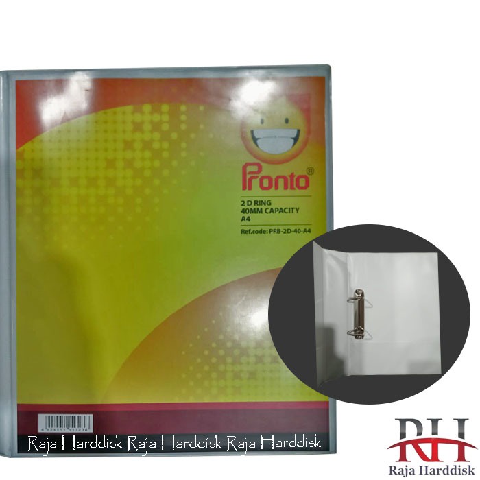 

Tempat Document PRONTO RING BINDER 2D RING 65MM A4 PRB-2D-65-A4