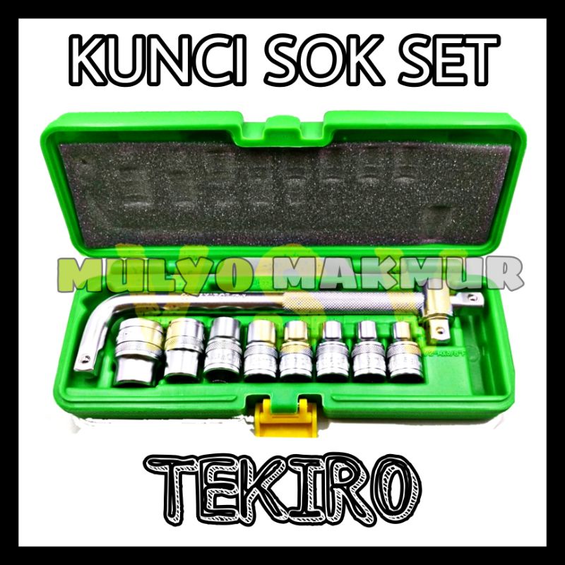 KUNCI SOK SET TEKIRO