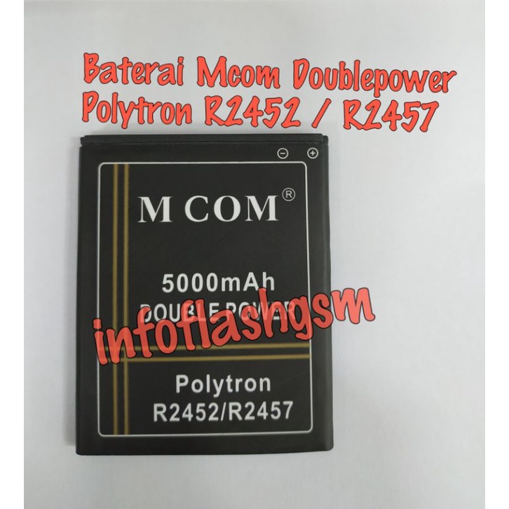 Baterai Mcom Polytron R2452