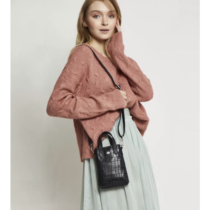 tas hp heol mini black sophie paris ori harga promo