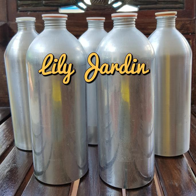BOTOL ALUMINIUM 1 LITER - BEKAS BIBIT PARFUM