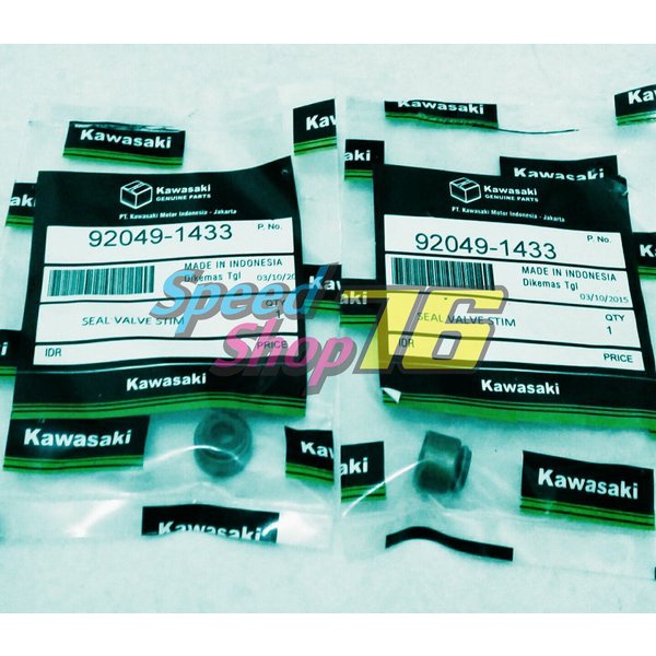 SP76 1 SET SEAL SIL KLEP KAZE R BLITZ KAWASAKI ZX 130 ORI KAWASAKI