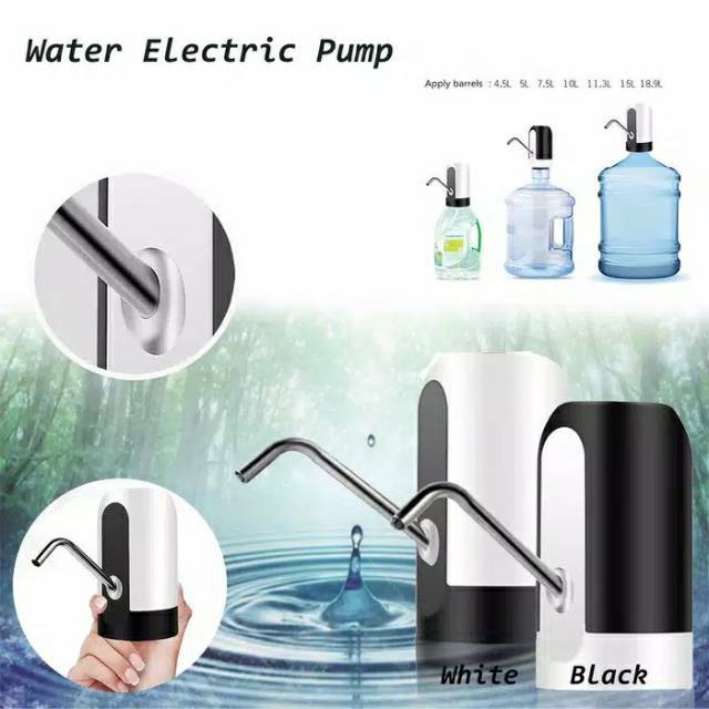 Pompa Galon Elektrik LED / Automatic Water Dispenser