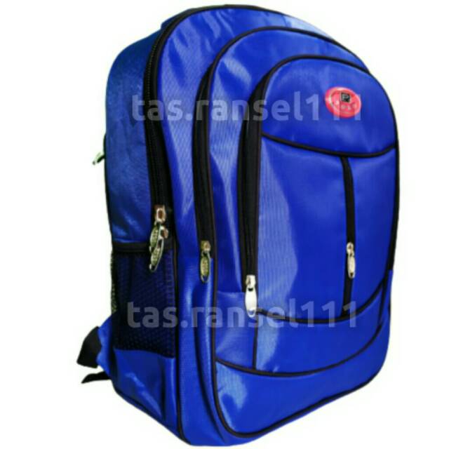 Tas Gendong Pria Polo Global 9608 Coklat Ransel Laptop Cowok Laki Laki Stylish Trendy