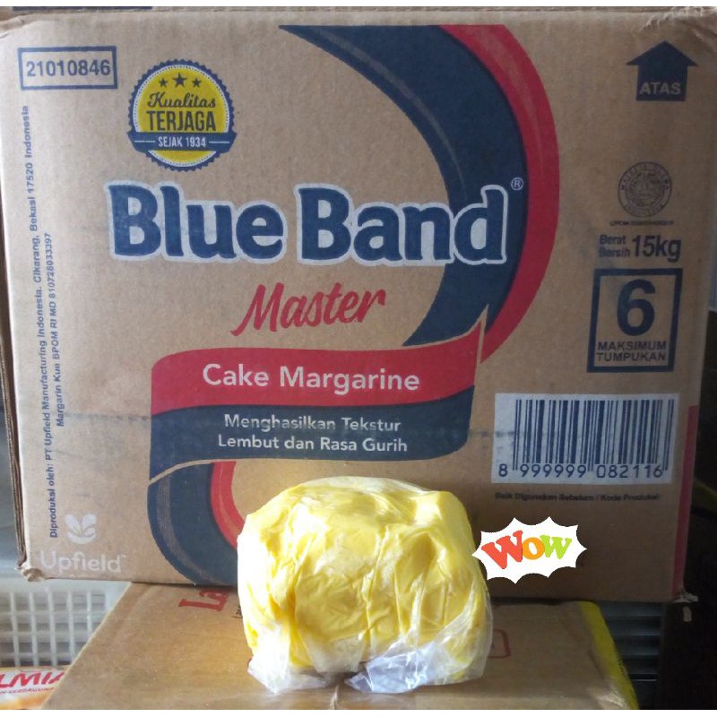 

Margarine / Mentega Blue Band Master / Cake Margarine / Margarin Repack 500 gram / blueband