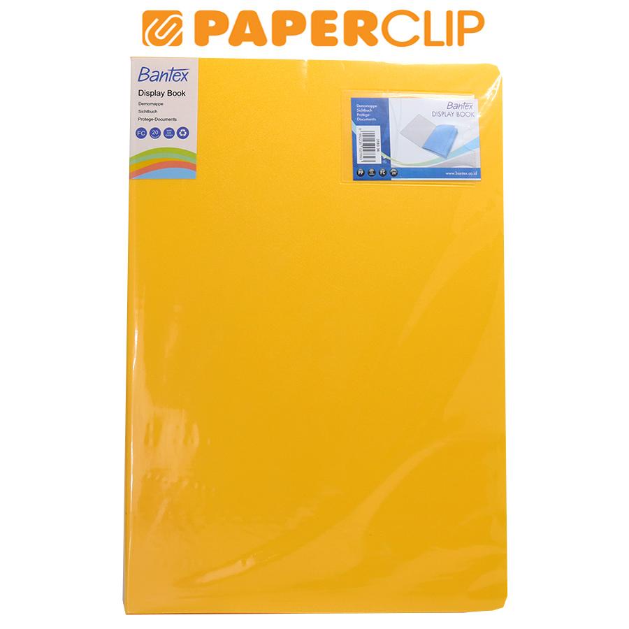 

CLEAR HOLDER BANTEX FC 3183 20P 36 FRESIA YELLOW