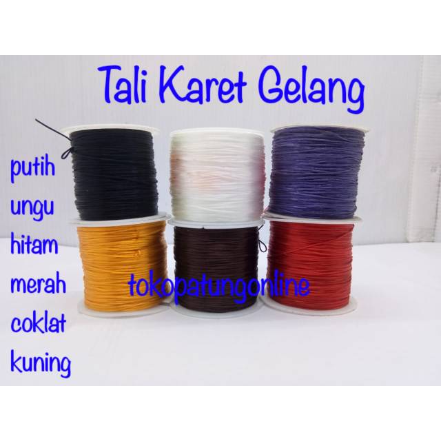 Tali Karet Gelang Tasbih