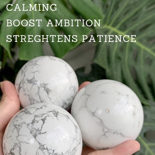 Howlite Sphere