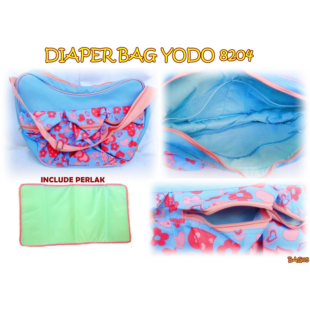 BAG05 DIAPER BAG YODO 8204 TAS BAYI