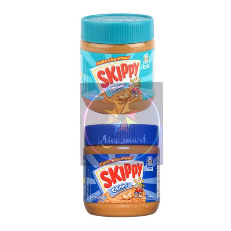 

Skippy Chunky / Creamy Peanut 340gr/selai Import