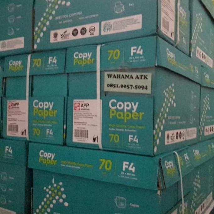 

Khusus Gosend!! Copy Paper F4 70Gram / Paper Print / Kertas Fotokopi