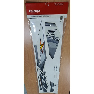 Stiker/Stripping Original Supra x 125 R Violet Black Kiri 871X0KYL690ZDL