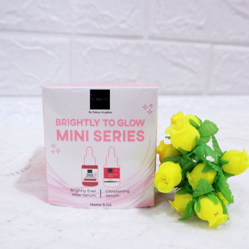 Brightly to glow mini series / serum mini scarlett / serum scarlett