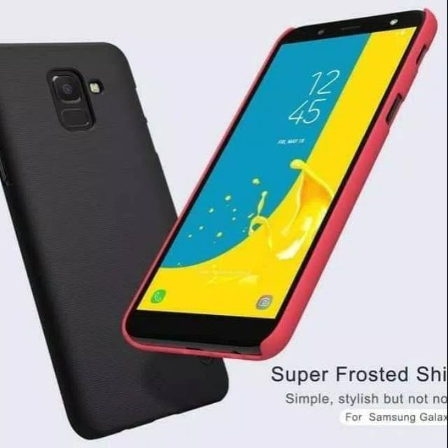 Nillkin Hard Case Samsung Galaxy J6 Hard Case Samsung J6 Jard Cover Samsung J6 Cover Samsung J6