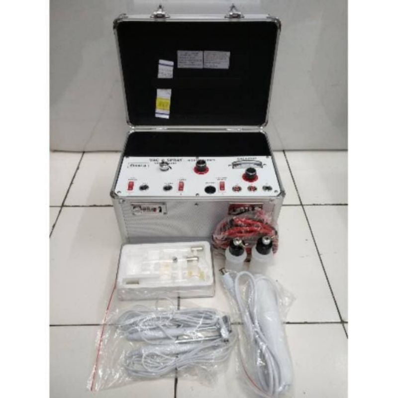 4in1 Alat facial 4 fungsi high frequency vacum spray MIKATA