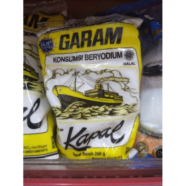 

GARAM CAP KAPAL 250g