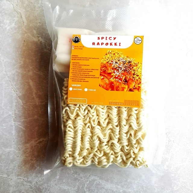

Spicy Rapokki ( paket rame-rame )