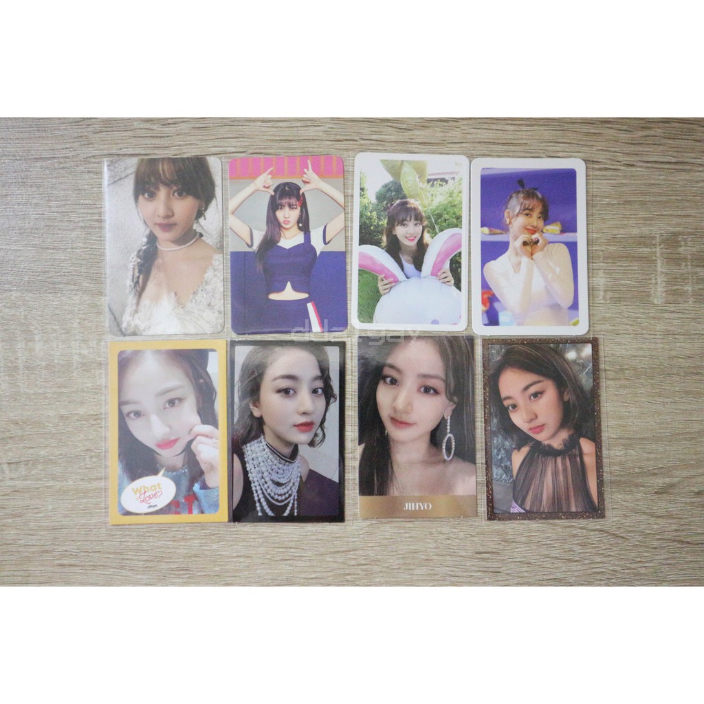 TWICE jihyo official photocard