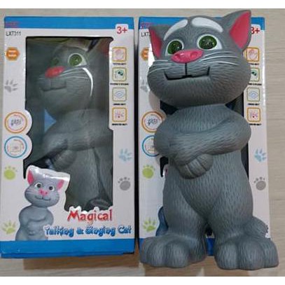 

14.84Ftgrdujh- Mainan Kucing Bercerita Mata Nyala Magical Singing Cat No.Lx7311 -Toko-Boneka.