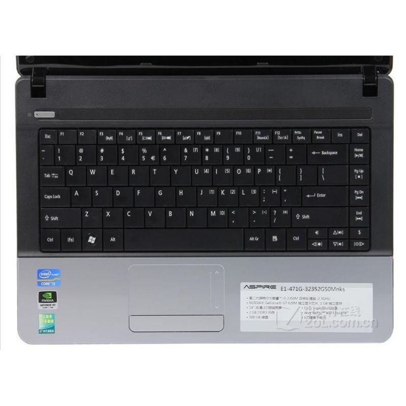 Keyboard Protector ACER E1-471, E1-431, E1-421 E1-451 Cover Pelindung  Keyboard Laptop