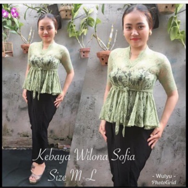 Set kebaya jadi wilona