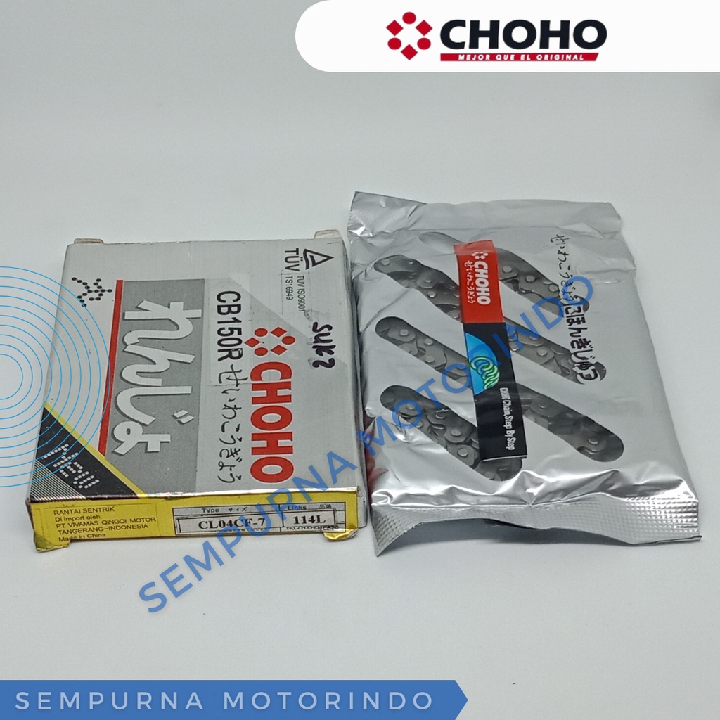 RANTAI KETENG ONLY CB 150R STREETFIRE (3x4-114L) - CHOHO
