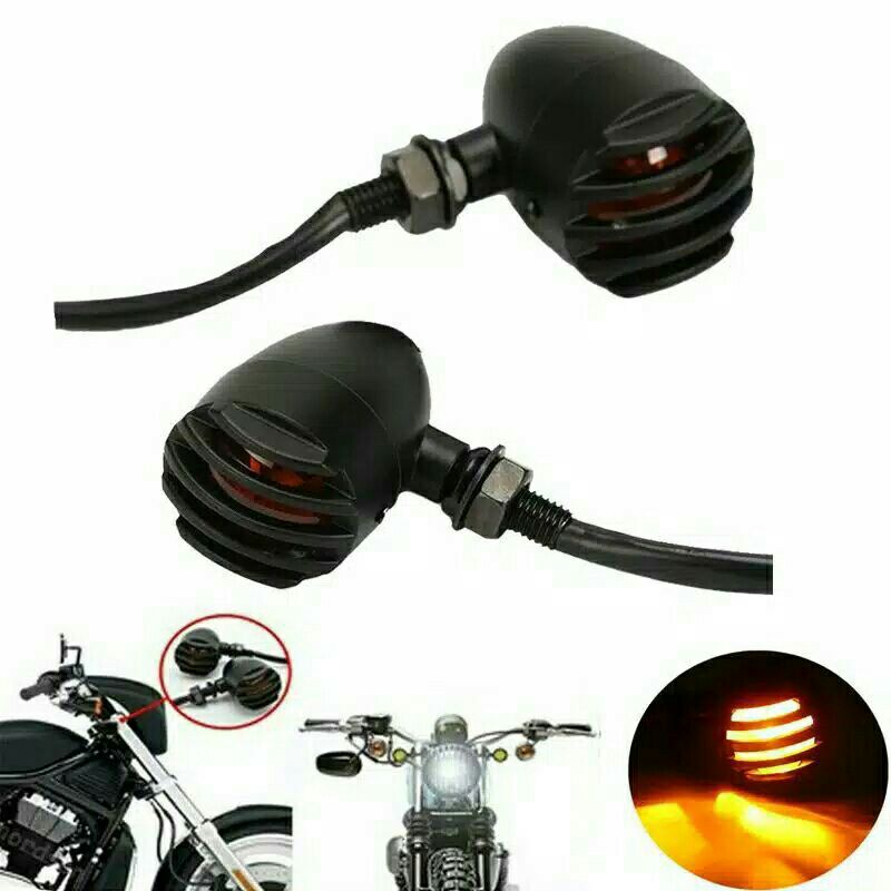 Lampu Sein lampu sen Grill Tralis Lampu Sein Reteng Tralis Lampu Japstyle CB Caferacer lampu Motor