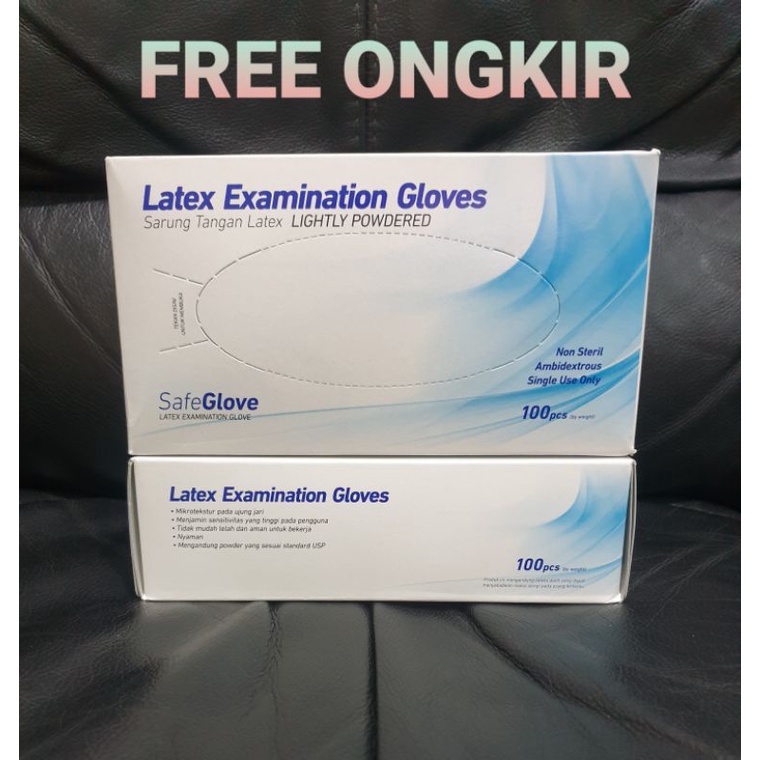 SARUNG TANGAN LATEX EXAMINATION GLOVE