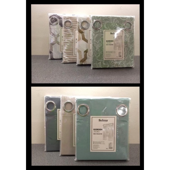 NC Informa Set Curtain 2 pcs / Gorden set 2 helai