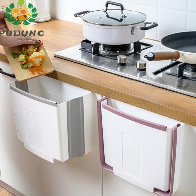 Tempat Sampah Lipat Model Gantung Untuk Pintu Lemari Dapur / Kamar
