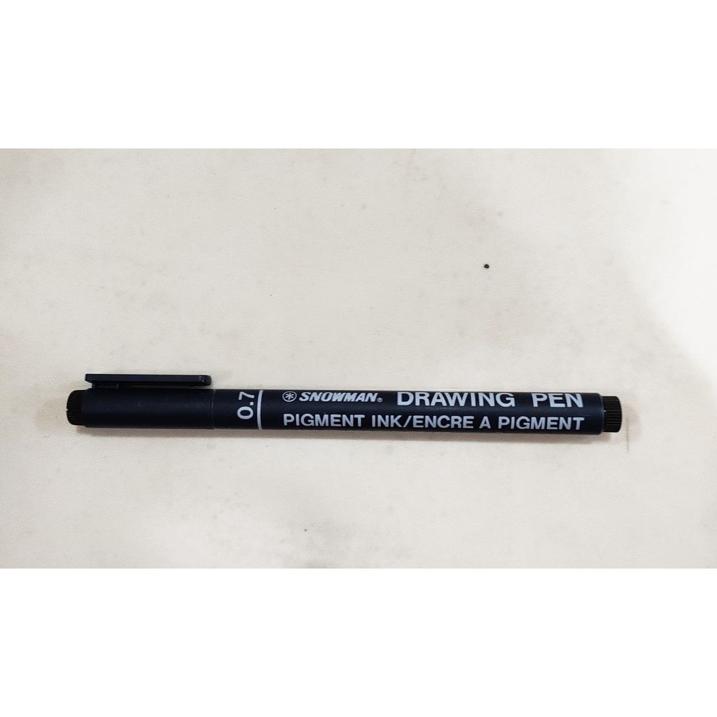 

DRAWING PEN SNOWMAN 700 CALLIGRAPHY BLACK / HITAM 0.7