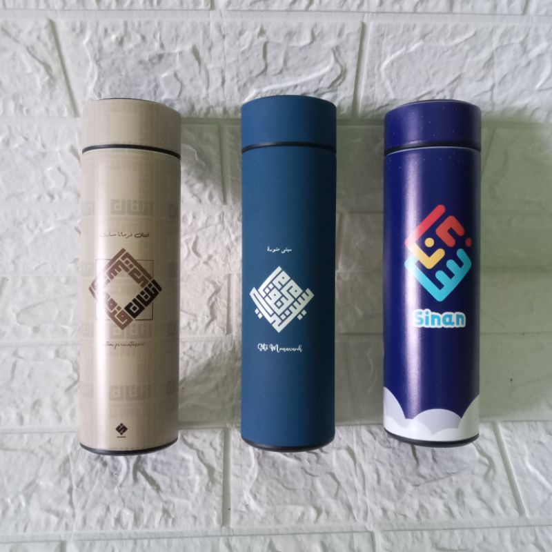 CUSTOM TUMBLER LED KUFI PRINT UV 1sisi