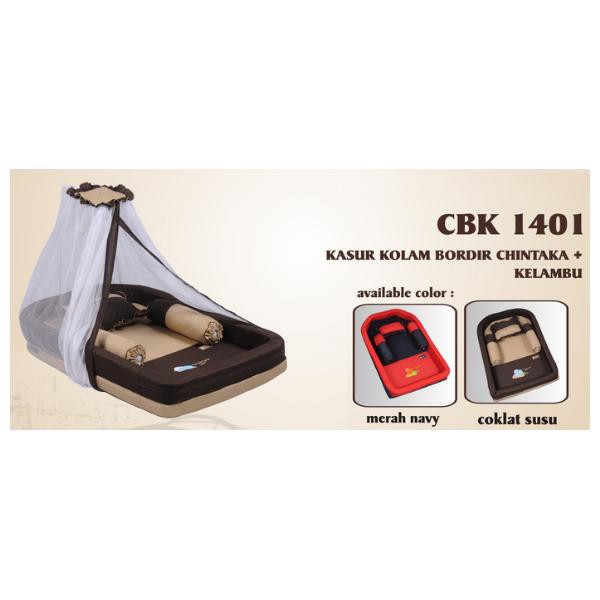 CINTAKA KASUR KOLAM BORDIR + KELAMBU TCK 1401 (12-1401 ...