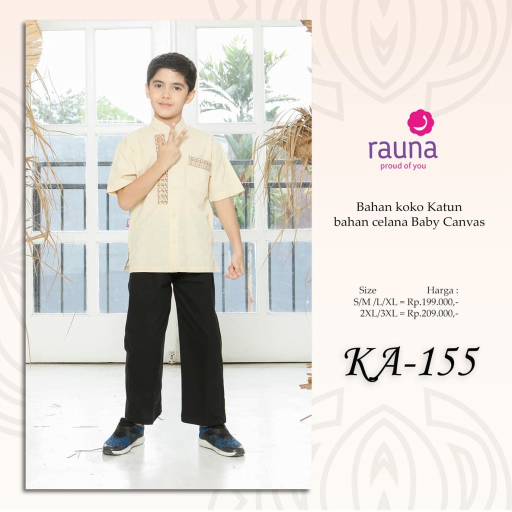 Sarimbit Keluarga Muslim / Rauna RK - 155 / Fashion Muslim