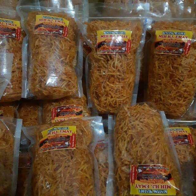 

Kering Kentang Mustofa Mih Hj Emay pack 200gr