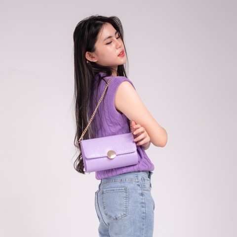 Tas selempang Rantai  Dayfa Croco JKL02