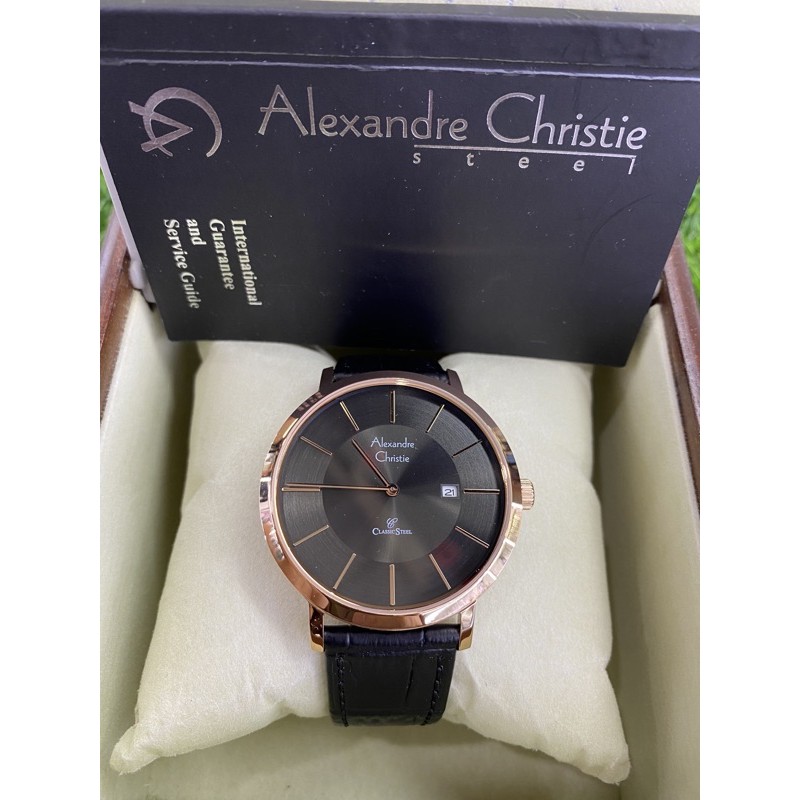 alexandre christie 8599md pria kulit hita rosegold