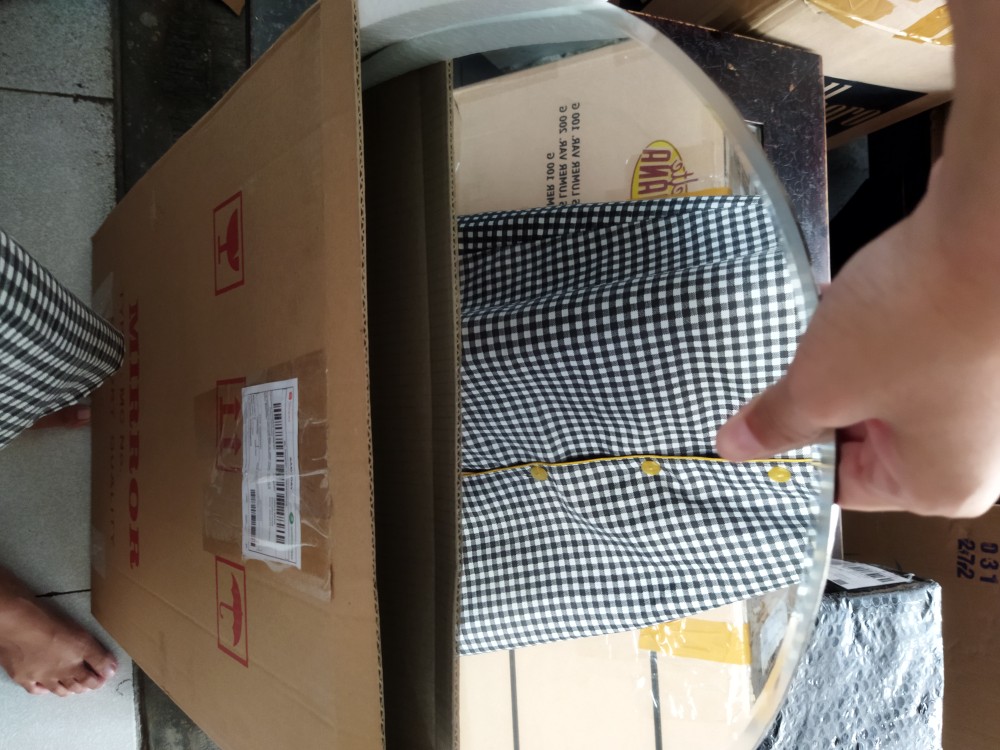 Kaca Cermin Kamar Mandi / Wastafel 40cmx60cm Promo