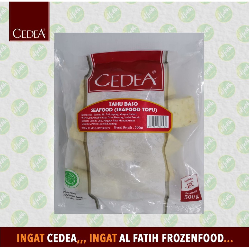 

CEDEA TAHU BASO SEAFOOD 500GR