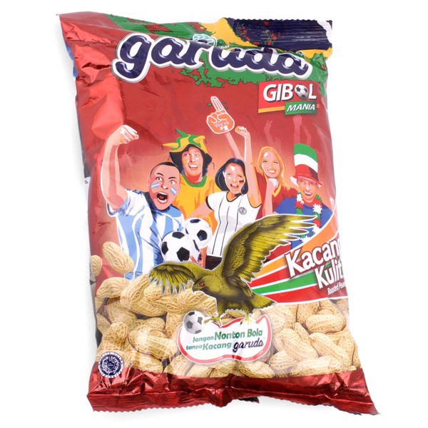 

GARUDA Kacang Kulit Panggang 250g - Roasted Peanuts Kemasan Kecil