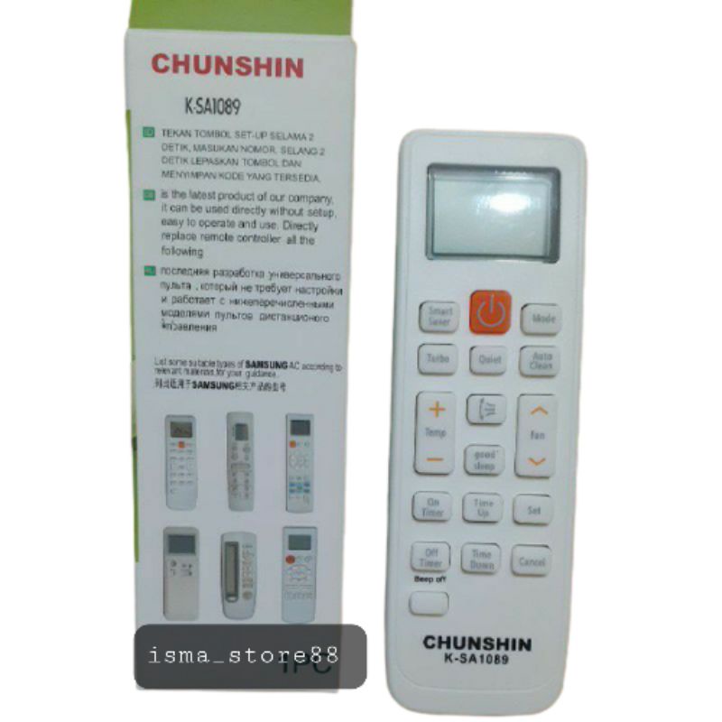 REMOT AC SAMSUNG MULTI K-SA1089 CHUNSHIN